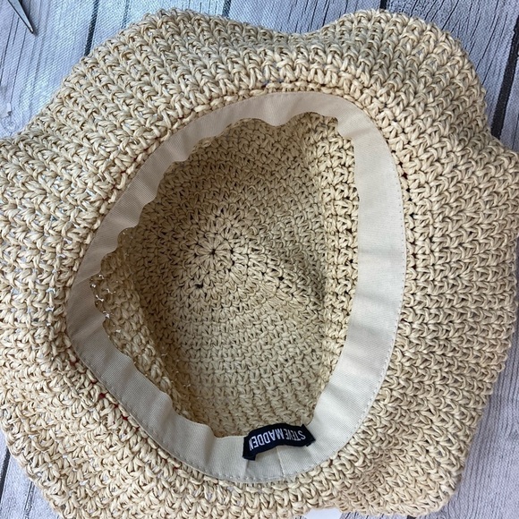 Steve Madden woven Bucket Hat - Picture 5 of 6